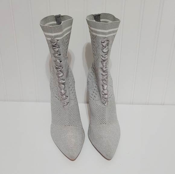 EUC! Catherine Malandrino sock booties - Picture 2 of 6